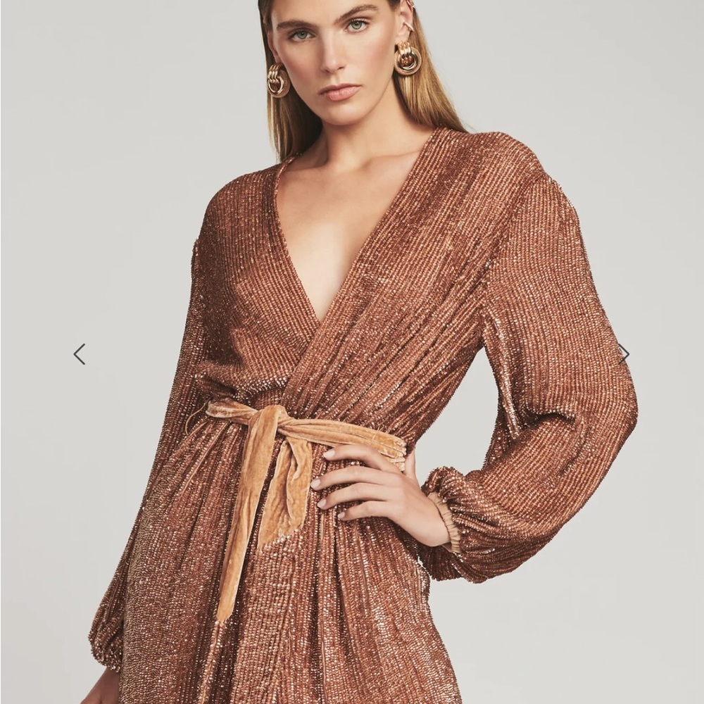 Retrofete GABRIELLE SEQUIN ROBE - Picture 2 of 15